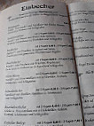 Parkcafe 'alter Bahnhof ' Gottleuba menu