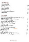 Pub La Ferme De Reberty menu