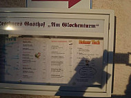 Am Glockenturm menu