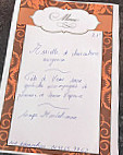 La Gare Des Vals menu