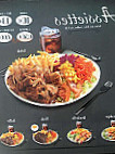 Minute Kebab menu