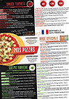 Pizza King menu