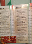 Pizzaria Mondial menu