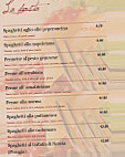 La Pomme De Pin menu