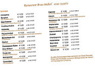 Bräu Stüberl menu