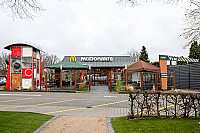 McDonald`s outside