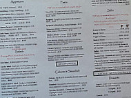 Panichelli's Pizzeria menu