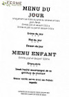 La Ferme menu