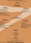 Blue Zenzer Cafe Bar Restaurant menu