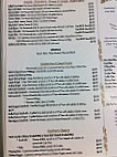 Sting Ray Cafe menu