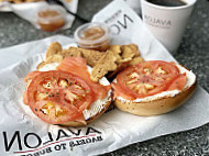 Avalon Bagels To Burgers food