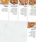 Pizza Hut menu