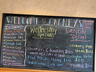 Cagney's Kitchen Lexington menu