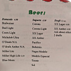 Manuel's menu