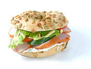 Bagel Company Sandwich & Coffee food