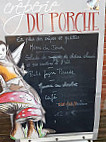 Creperie Du Porche menu