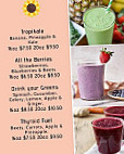 Poppi's Waffles Health Juice menu