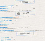 La Maison Bleue menu