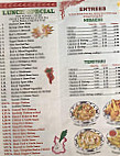 China Garden menu