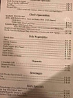 River's Edge Restaurant menu