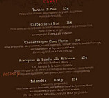 Casa Flavio menu