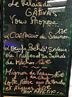 Relais Du Gatinais menu