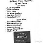 Spillway Bridge Company menu