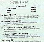 Kolapasi Indian Kitchen Gosnells menu