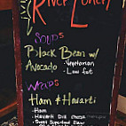 The River Coffee Shop menu