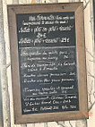 Le Ballon Voyageur menu