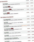 Le Kiosque à Pizzas menu