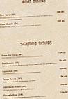 Khanna Indian menu