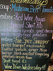 Beach Shop Grill menu