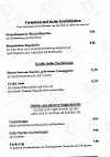 Villa Seebach menu