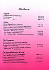 Waldschlößchen menu