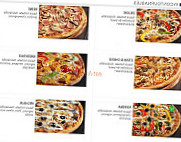 Mister Pizza menu