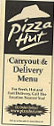 Pizza Hut menu