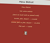 L'imprévu menu