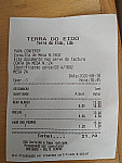 Terra Do Eido menu