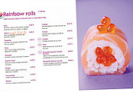 Bozen Sushi menu