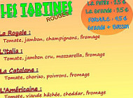 Pizza Chez Vinc's menu