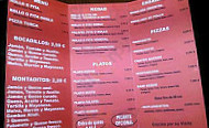 Cafeteria Pizzeria Bami Kebab menu