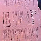 Barna menu