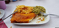 Lara's Plaice Fish Chips food