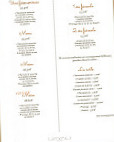 Ferme De La Croix menu