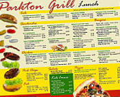 Parkton Grill menu