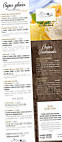 Le Brin de Zinc menu