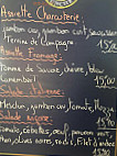 Le Millefonds menu