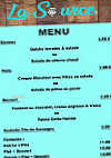 La Source, A Burgers menu