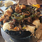 Casita Del Molcajete food